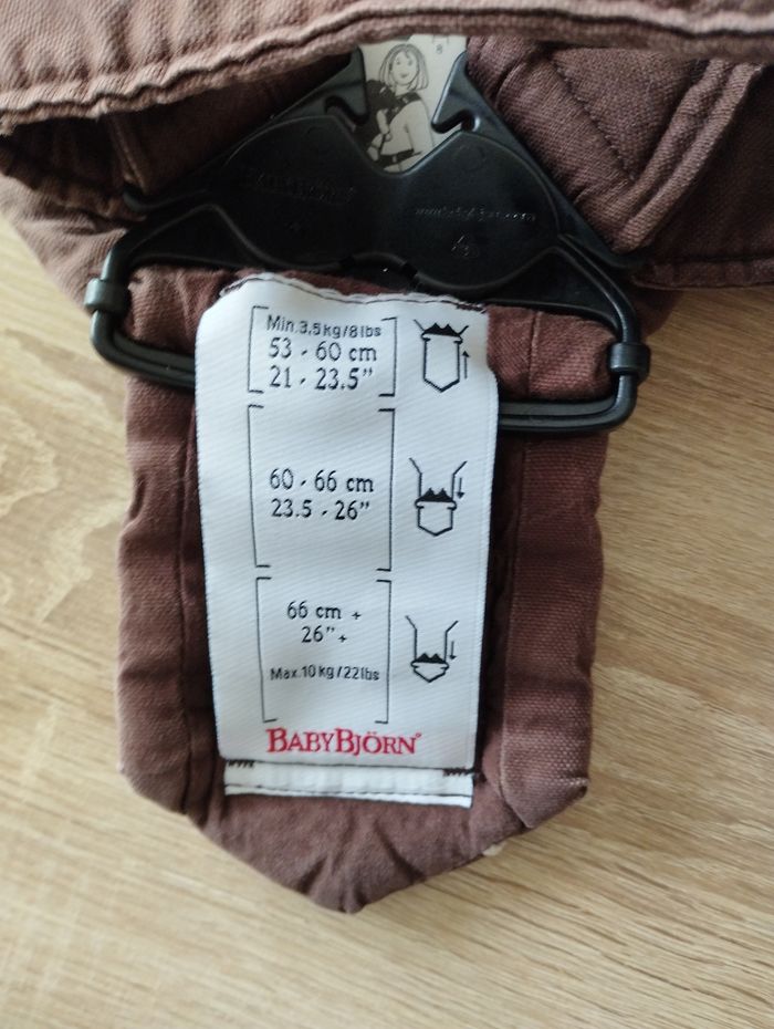 Porte-bébé babybjorn - photo numéro 3