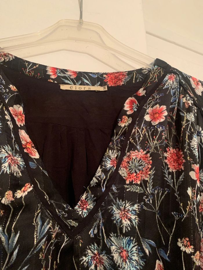 robe longue fleurie - photo numéro 6