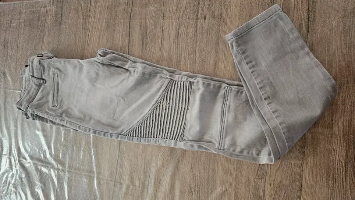Jeans gris T36 Etam - photo numéro 2