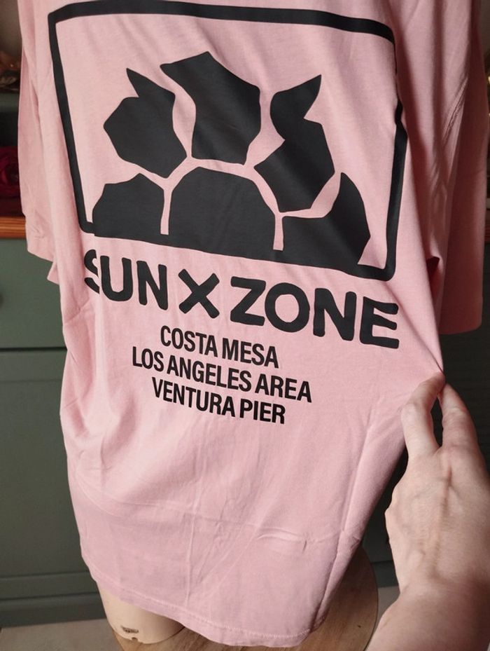 🥥Tee-Shirt Unisexe Rose Pastel H&M Taille XL🥥 - photo numéro 6