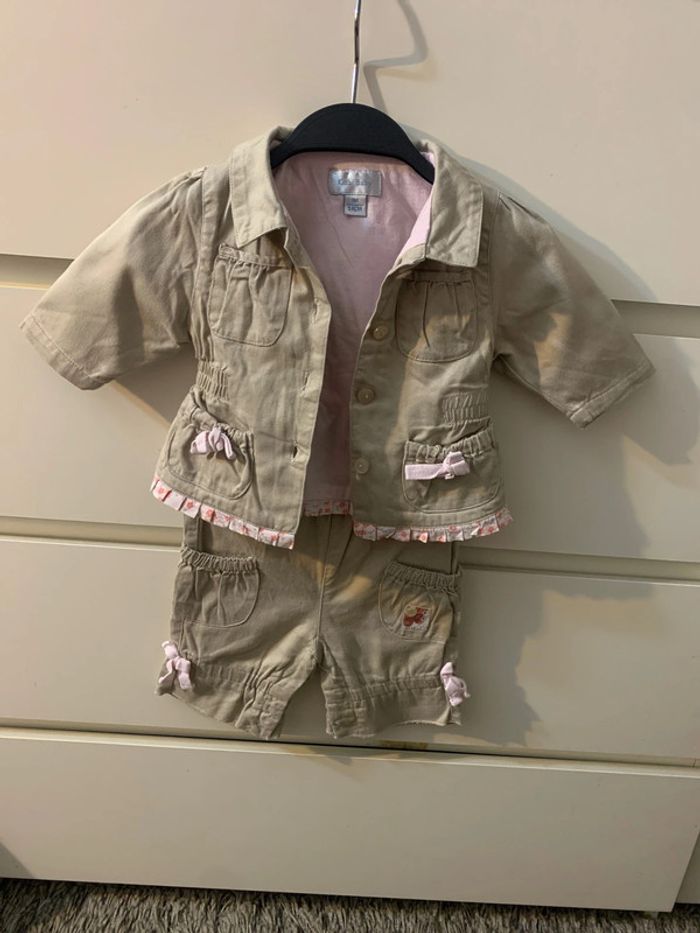 Très joli ensemble fille (taille 1 mois) - photo numéro 8