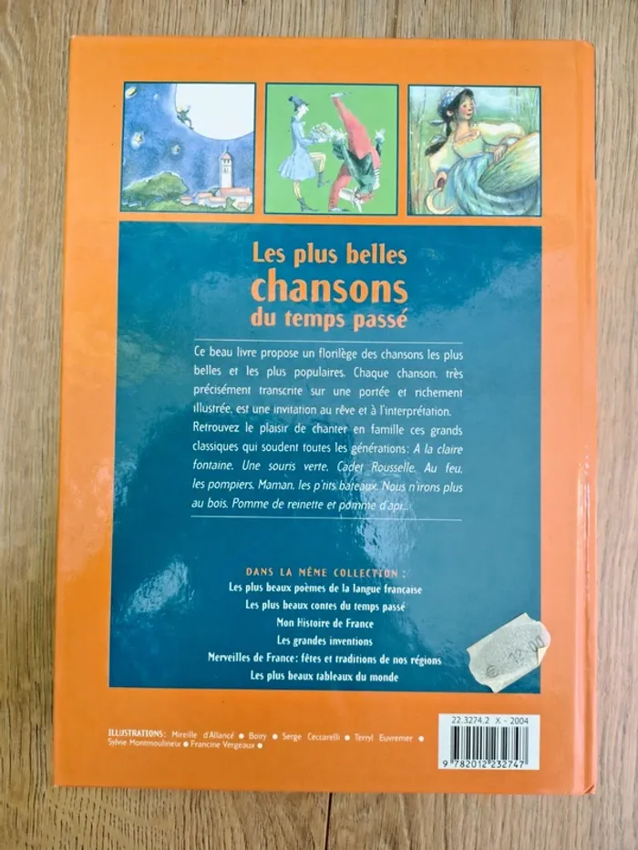 Livre Les plus belles chansons du temps passé partitions paroles - photo numéro 3