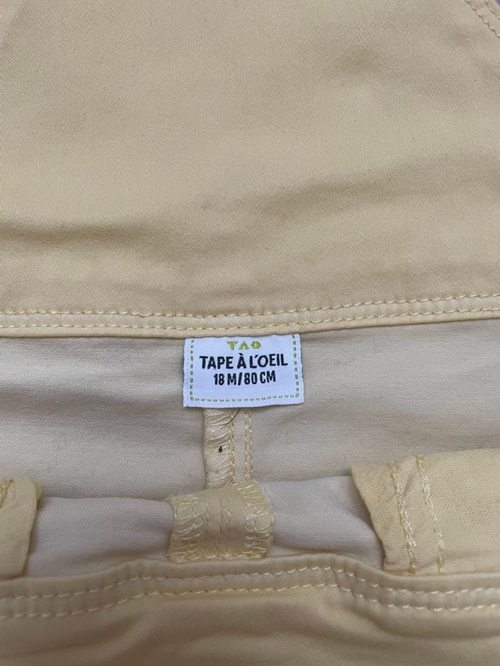 Robe Tape à l’œil jaune 18 mois - photo numéro 2