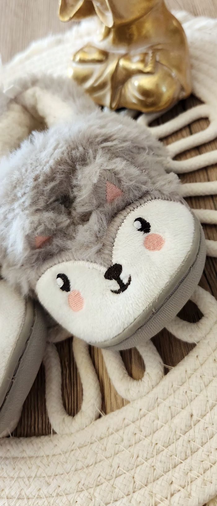 Chaussons Enfant P.21/22 Gémo Gris blanc - photo numéro 5