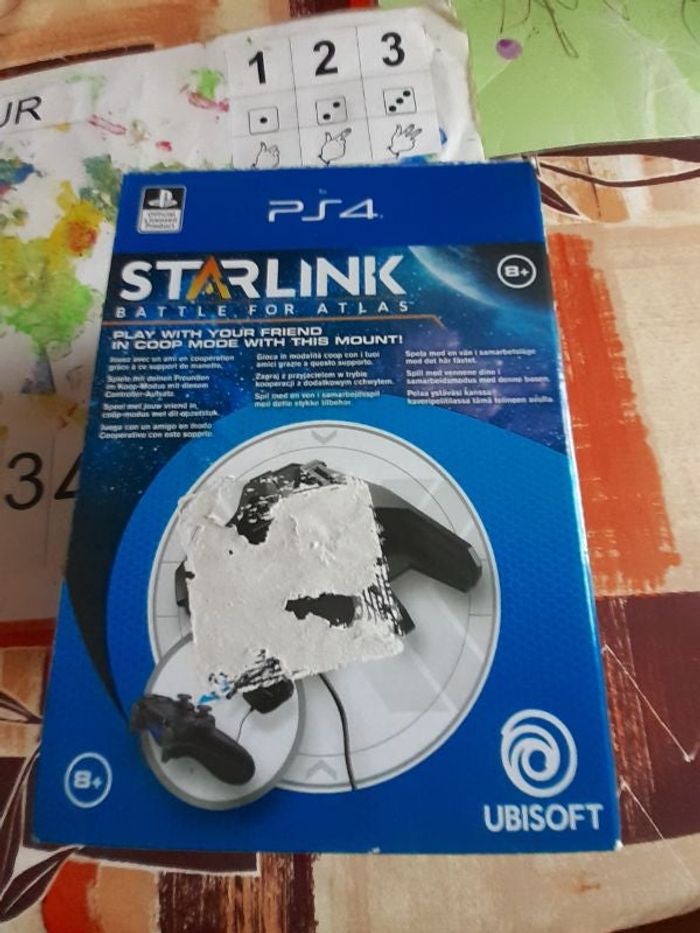 Support de manette Starlink PS4, 8ans et +