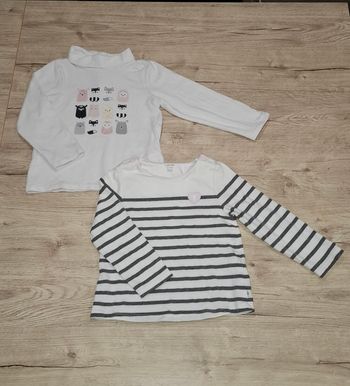 Lot tshirt manches longues Obaïbi