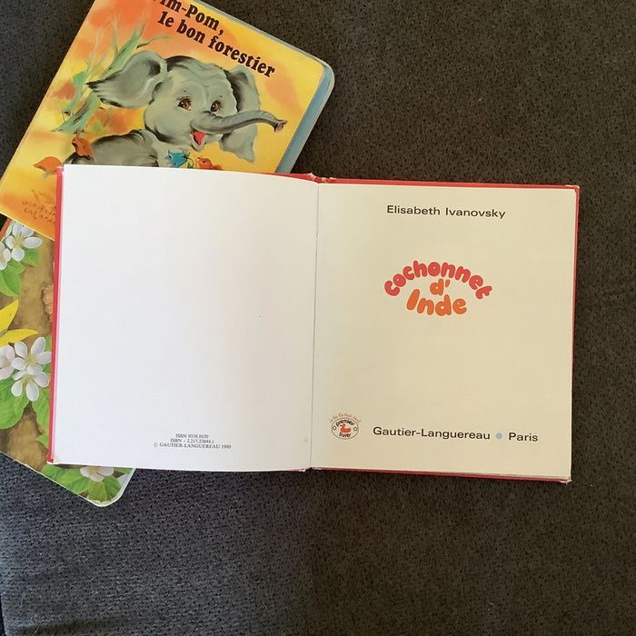 Livres enfants vintage ( 3 e le lot des 3 livres) - photo numéro 4