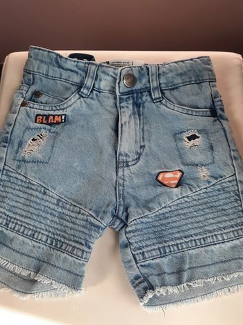 Short en jeans