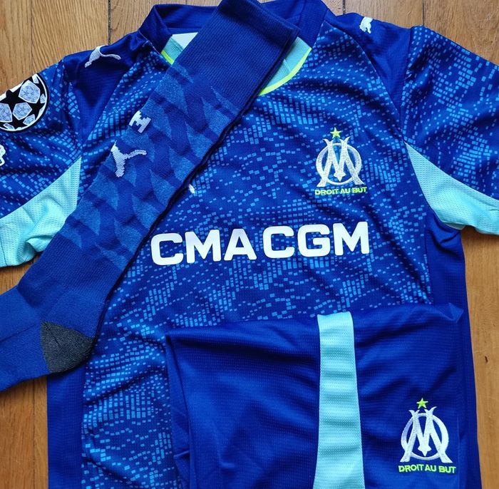 Beau maillot Greenwood taille 12 ans kit football complet Marseille 2026 - photo numéro 4
