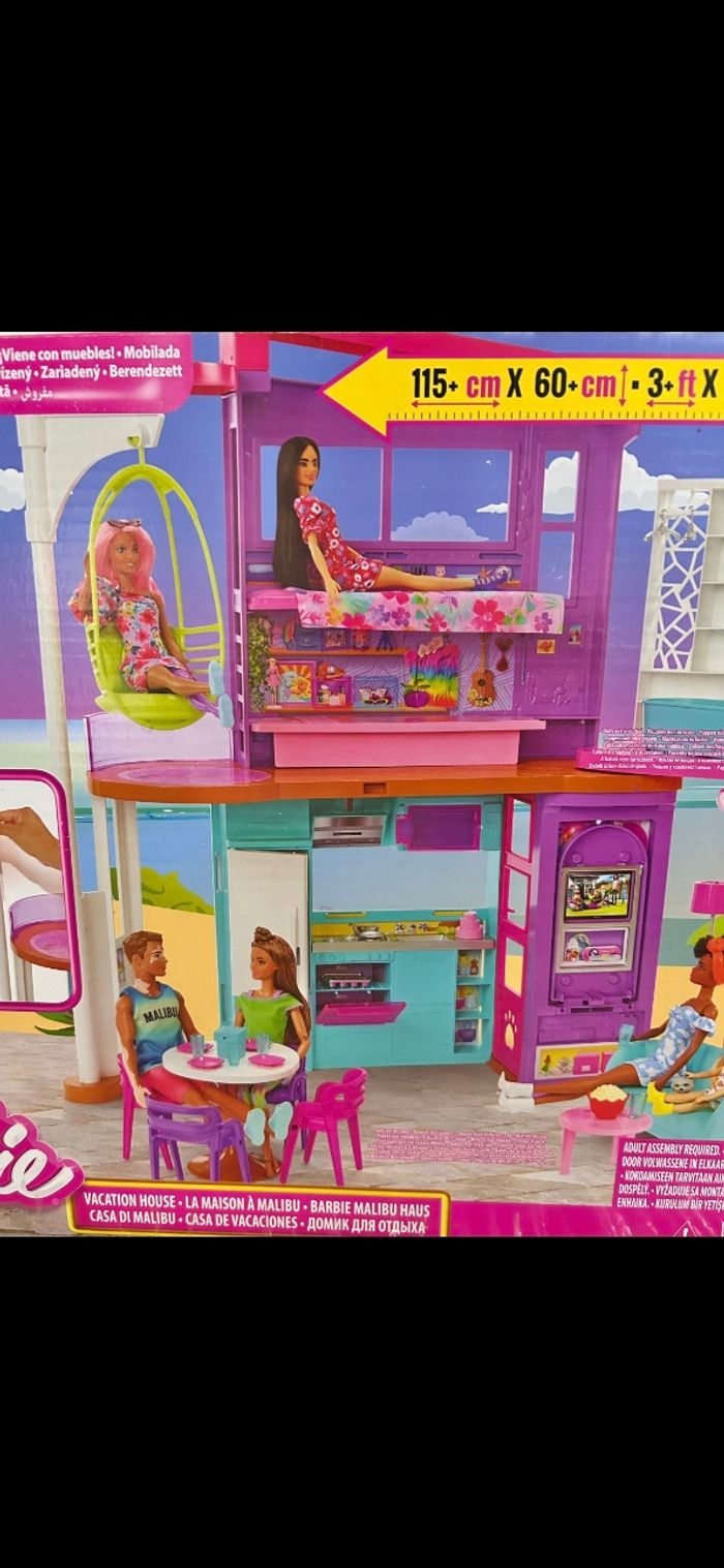 Maison de barbie la maison a malibu - photo numéro 3