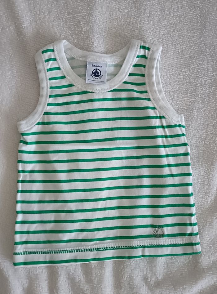 Débardeur 6 mois petit bateau - photo numéro 2
