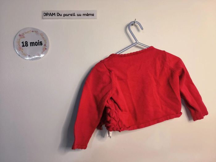 Lot 4 vestes et gilet 18 mois - photo numéro 3