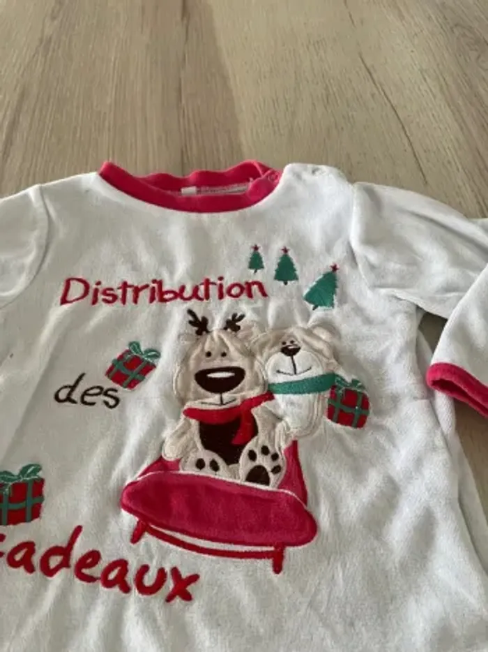 Haut de pyjama de Noël - photo numéro 2