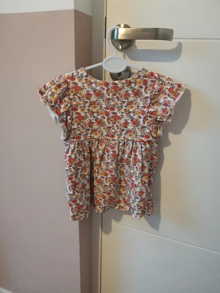 Robe fleurie vertbaudet - photo numéro 2