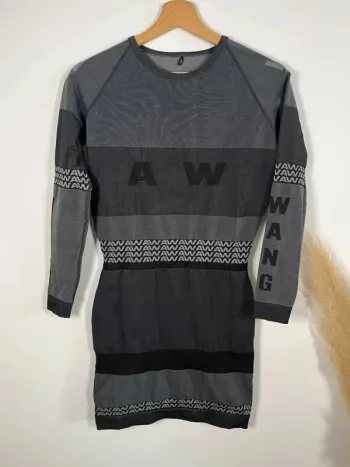 Robe grise Alexander Wang x H&QL