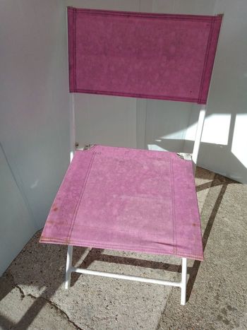 Chaise pliable en bon état