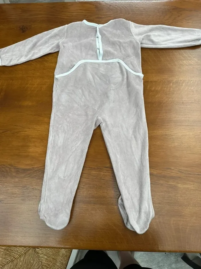 Pyjama 1 pièce Petit bateau beige 36 mois - photo numéro 13