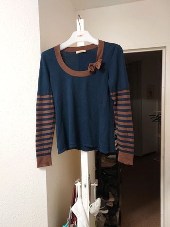 Pull col rond hiver femme M