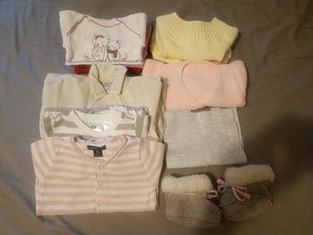 Lot de vêtements bébé fille 3 mois (12 pièces)