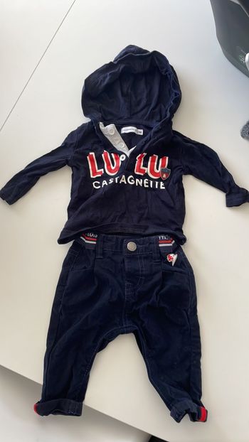 Ensemble lulu castagnette