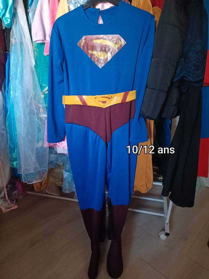 Déguisement costume superman 10/12 ans
