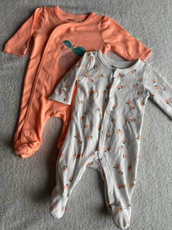 Lot de 2 pyjamas coton