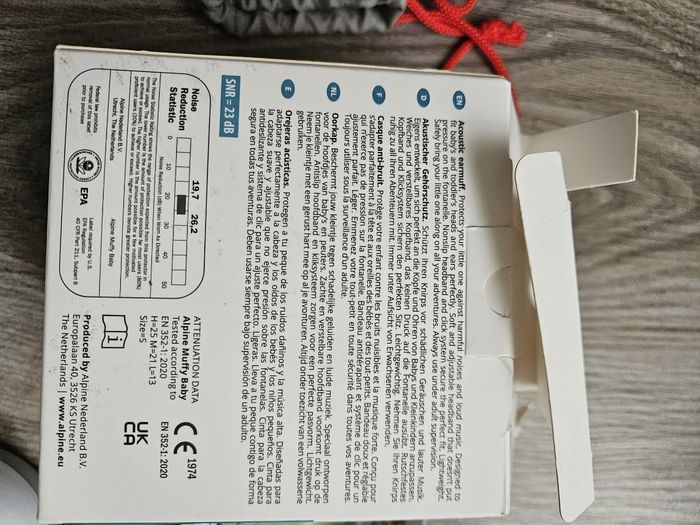 Casque anti-bruit alpine muffy baby - photo numéro 2