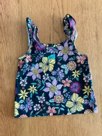débardeur fleurs