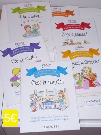Je rentre en petite section de maternelle avec Louise et Tom 
