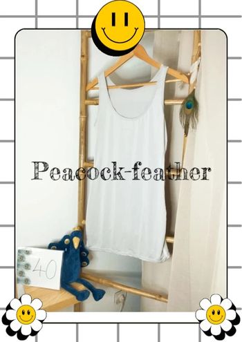 Robe moulante grise bandes blanches 40