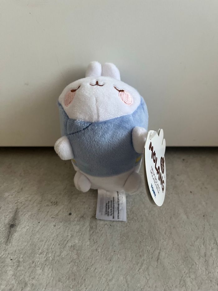 Peluche molang bleu - photo numéro 6
