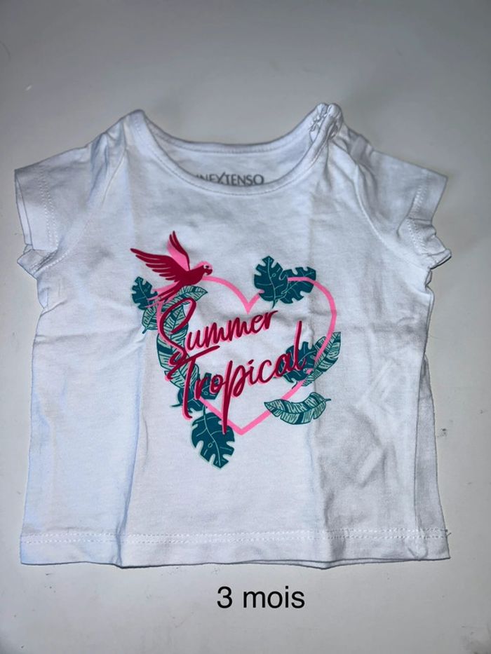 Tee shirt 3 mois