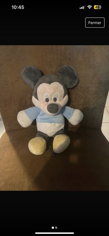 Mickey peluche 30 cm