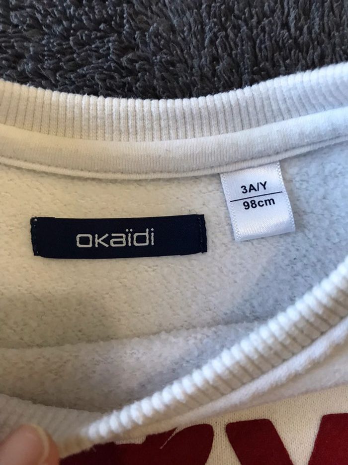 Pull blanc - photo numéro 3