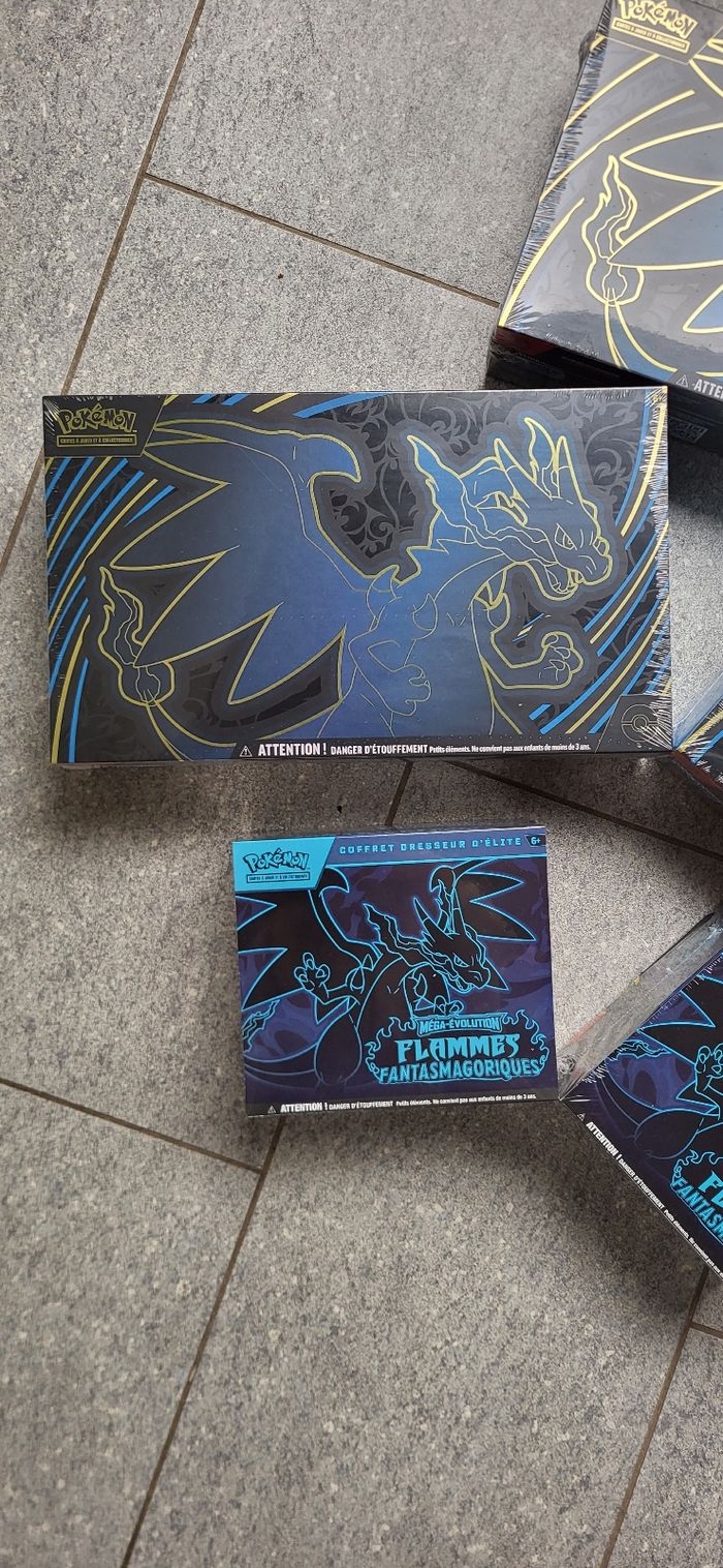 Lot ETB & UPC Méga-Evolution 2 - Flammes Fantasmagoriques - photo numéro 2