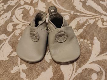 Chaussons cuir bobux