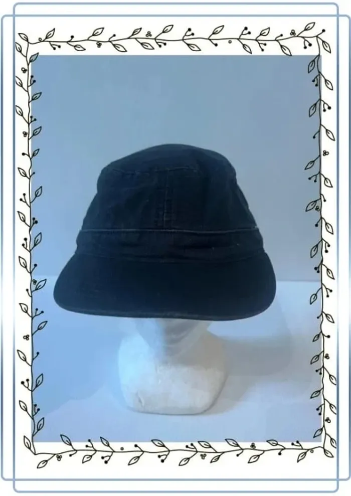 Casquette noire H&M, taille M/58, bon état