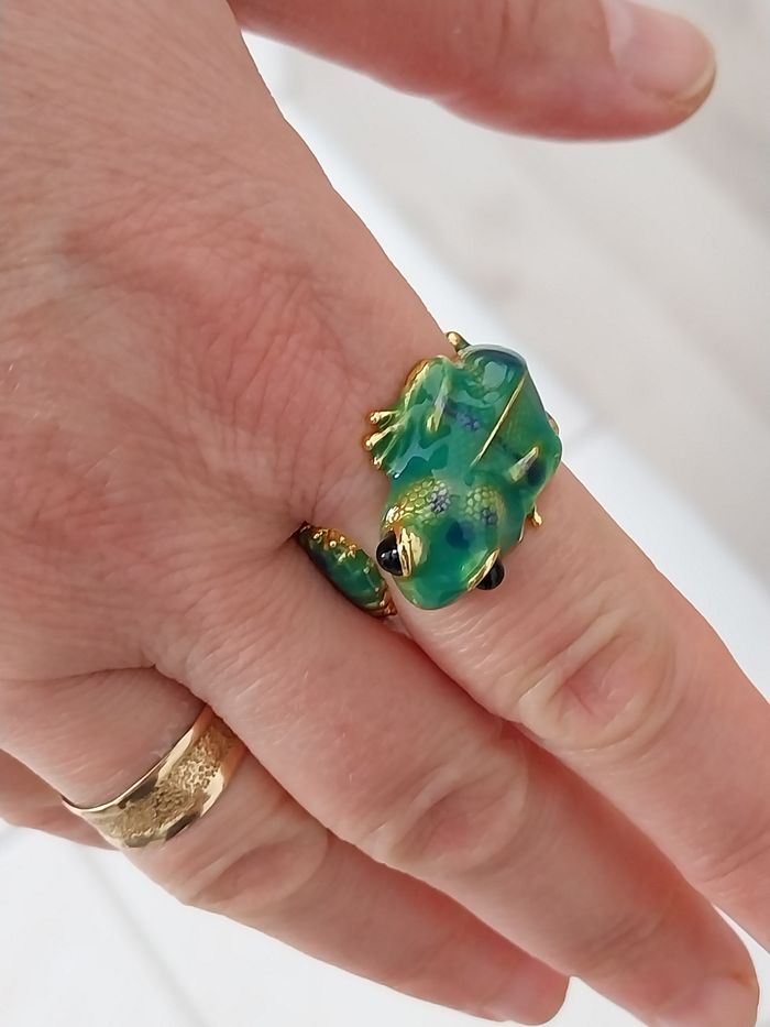 Bague grenouille