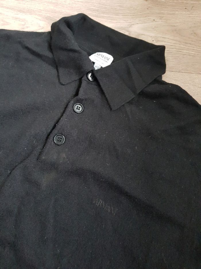 Armani Collezioni - Pull / polo en laine à manches longues - Neuf ! - photo numéro 3