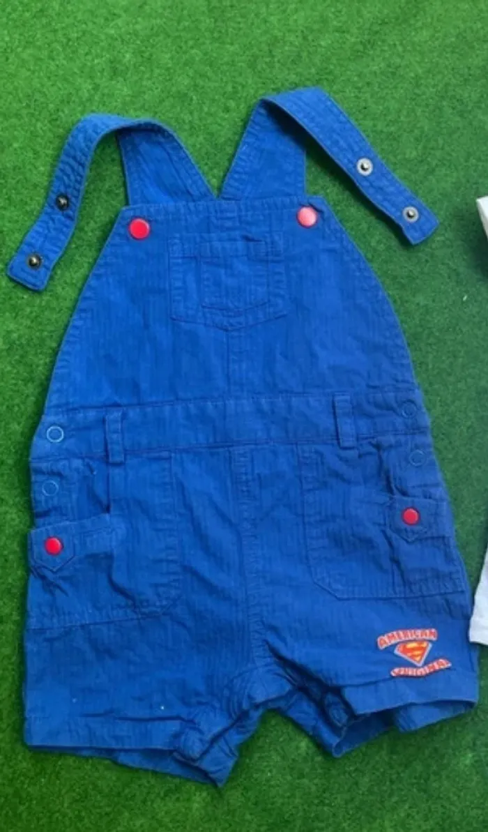 Salopette été bébé 6 mois taille 67 cm - photo numéro 3