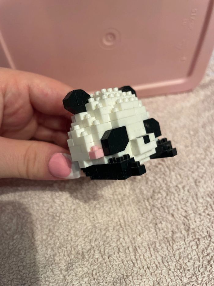 Panda brique de construction - photo numéro 3