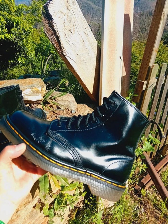 Dr. Martens noir made in England 🇬🇧 uk7 40 - photo numéro 5