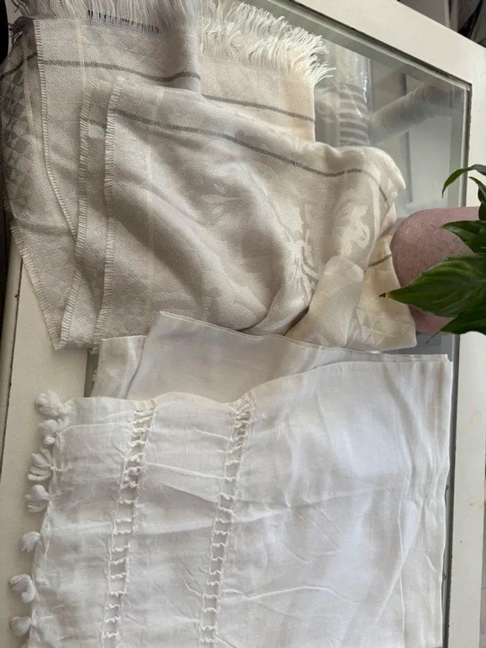 Lot de 2 foulards