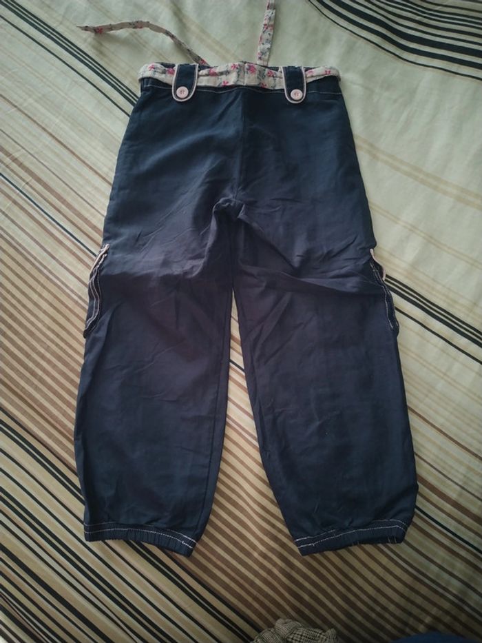 Pantalon fin bleu marine 4 ans - photo numéro 2