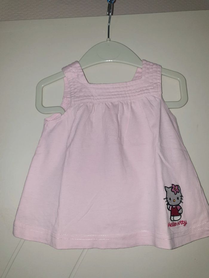 Tunique débardeur rose Hello Kitty H&M 3 mois - photo numéro 2
