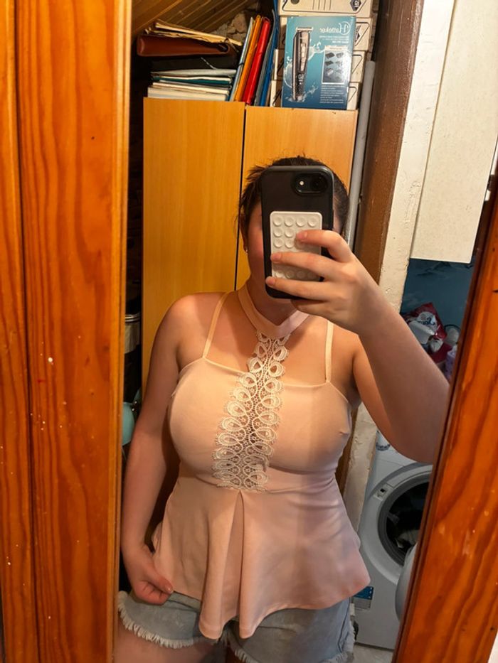 Petit top rose - photo numéro 2
