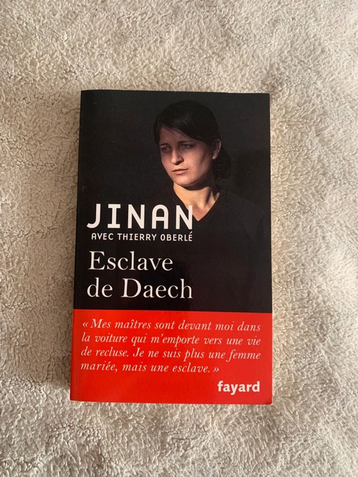 Livre Esclave de Daech ( témoignage )