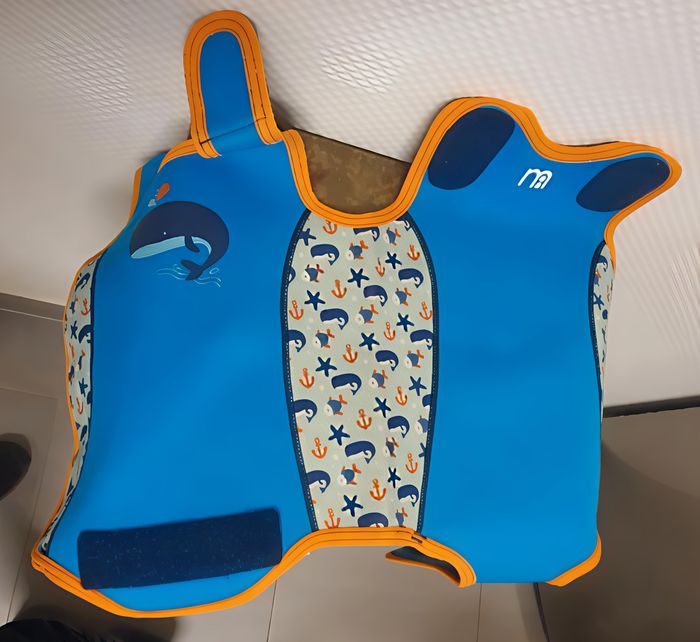 Maillot de bain thermique Mothercare, combinaison de plongée, maillot de bain chaud 12 à 24 mois comme neuf - photo numéro 2