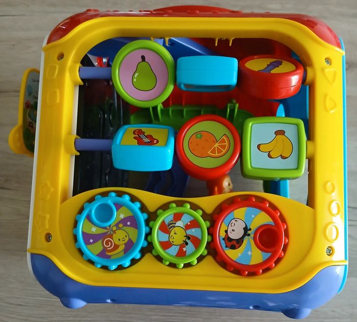 Super cube des découvertes, jeu éveil bébé, jeu électronique- Vtech - photo numéro 4