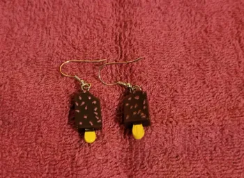 Boucles d'oreilles glaces 🍨